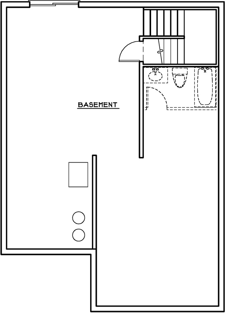 Leland FloorPlan Basement